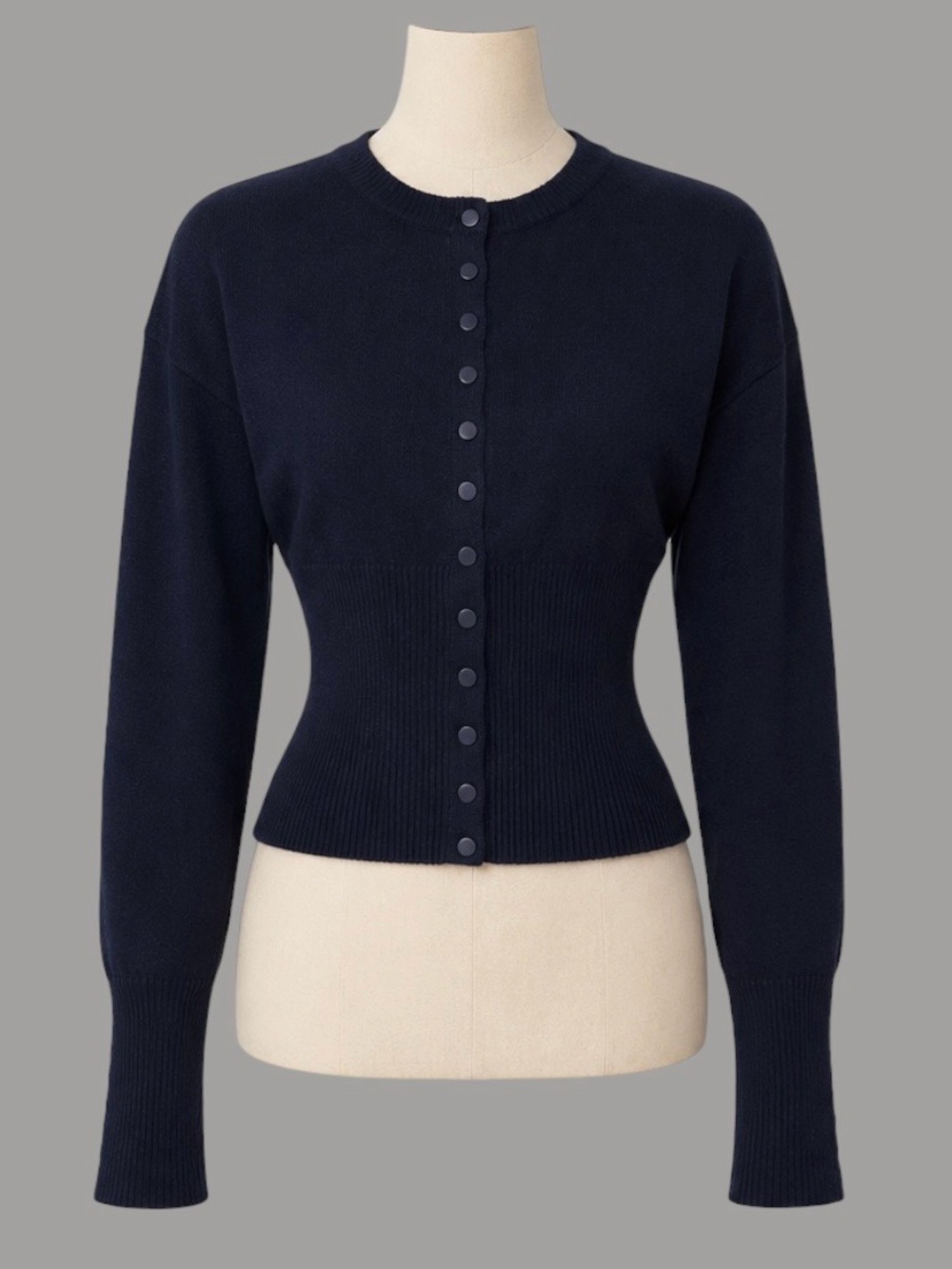 Lioness Head In The Clouds Cardigan in Navy
